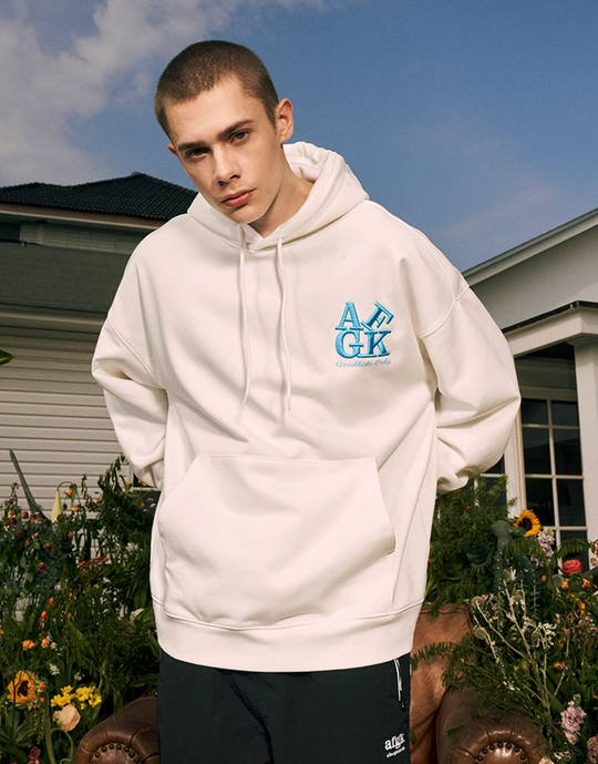 AFGK Basic Embroidery Logo Hoodie