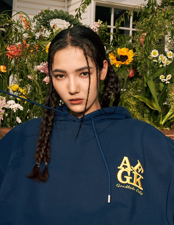 AFGK Basic Embroidery Logo Hoodie