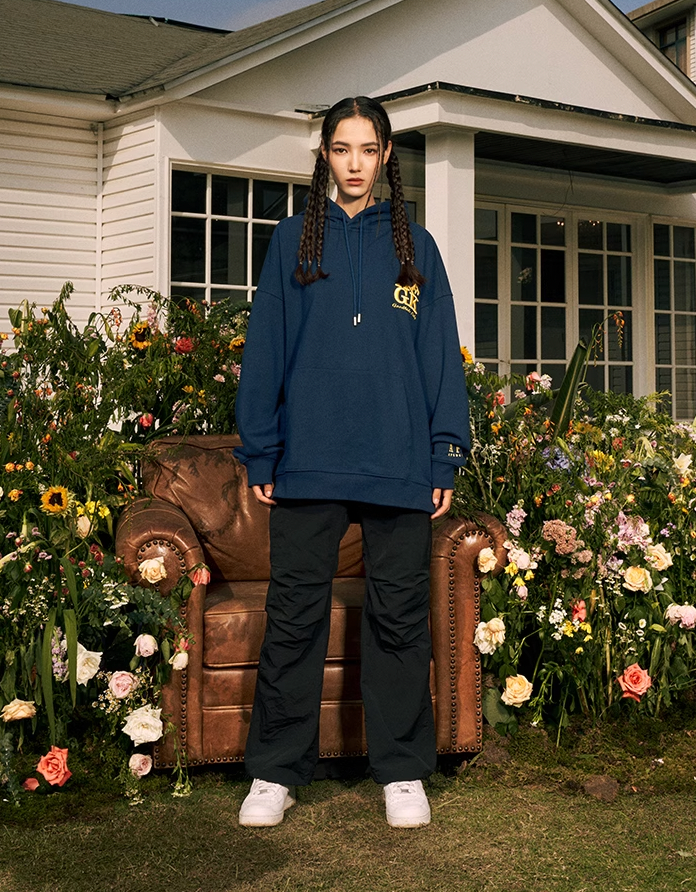 AFGK Basic Embroidery Logo Hoodie