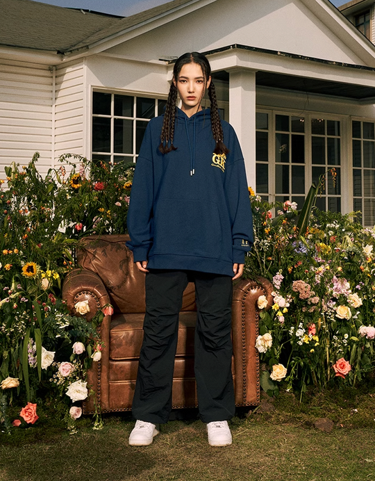 AFGK Basic Embroidery Logo Hoodie