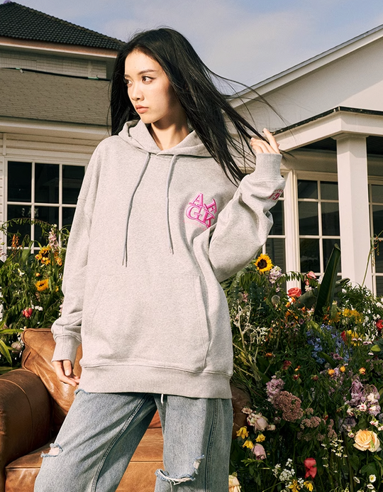 AFGK Basic Embroidery Logo Hoodie