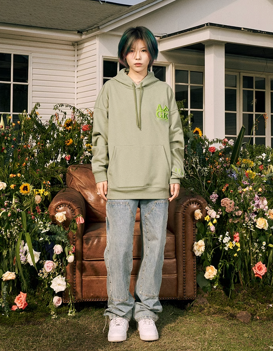 AFGK Basic Embroidery Logo Hoodie