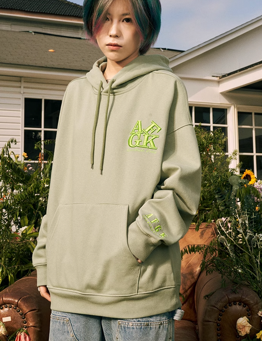 AFGK Basic Embroidery Logo Hoodie