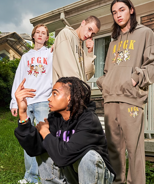 AFGK Little Angel 3D Logo Hoodie