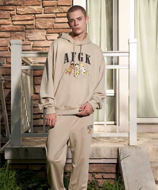 AFGK Little Angel 3D Logo Hoodie