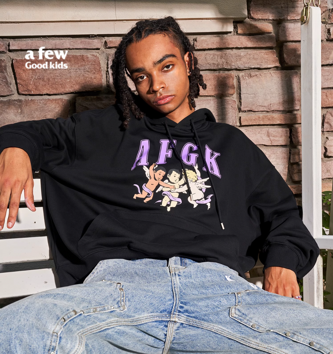 AFGK Little Angel 3D Logo Hoodie