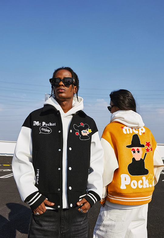 MEDM MCP Patchwork Varsity Jacket
