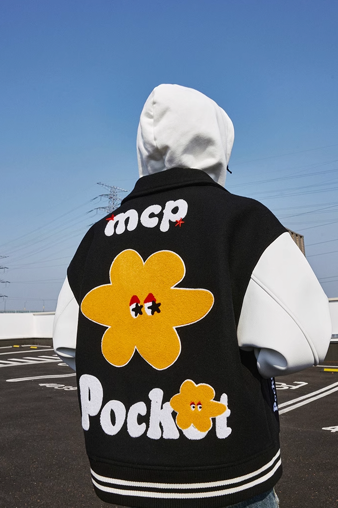 MEDM MCP Patchwork Varsity Jacket