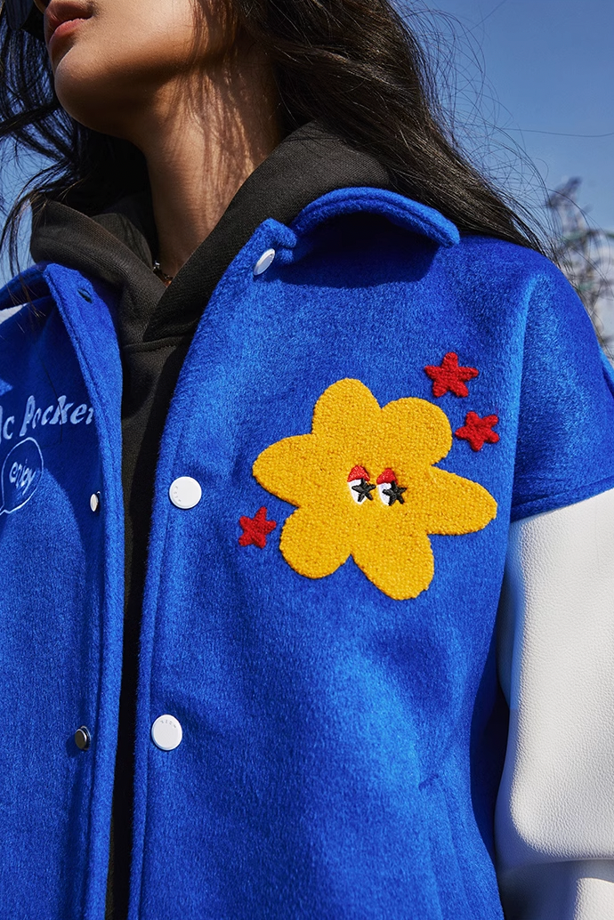 MEDM MCP Patchwork Varsity Jacket