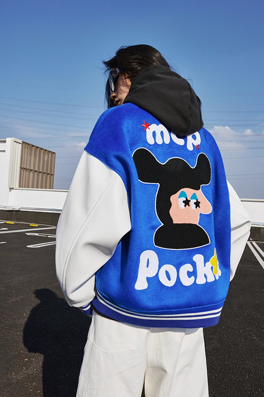 MEDM MCP Patchwork Varsity Jacket