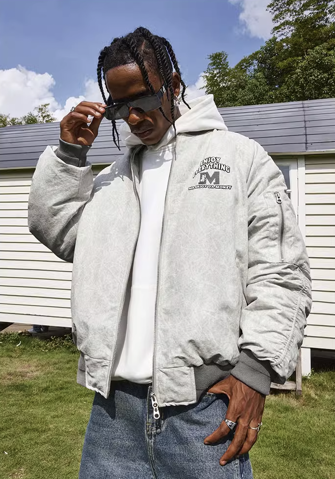 MEDM Washed Bomber Jacket MA1