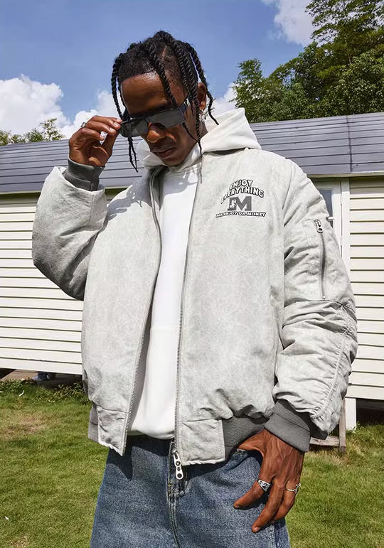 MEDM Washed Bomber Jacket MA1