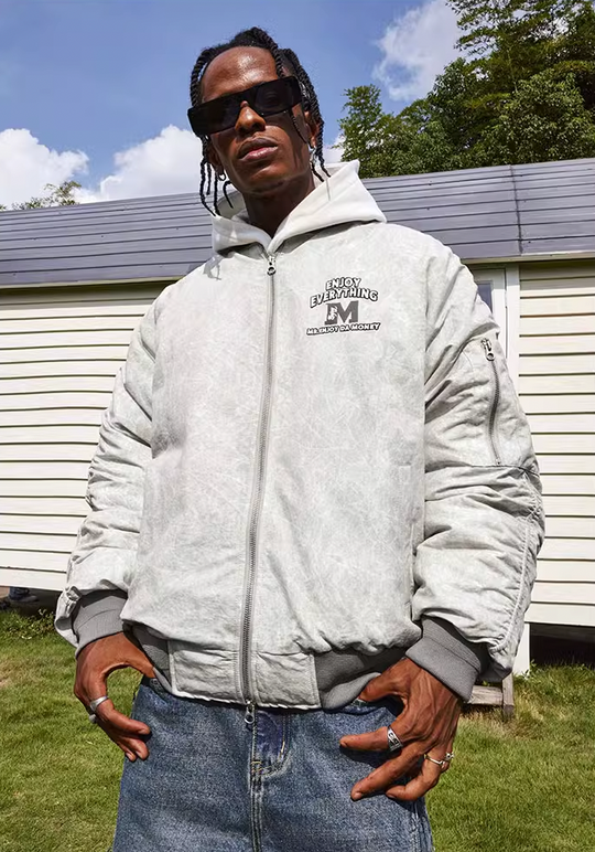 MEDM Washed Bomber Jacket MA1