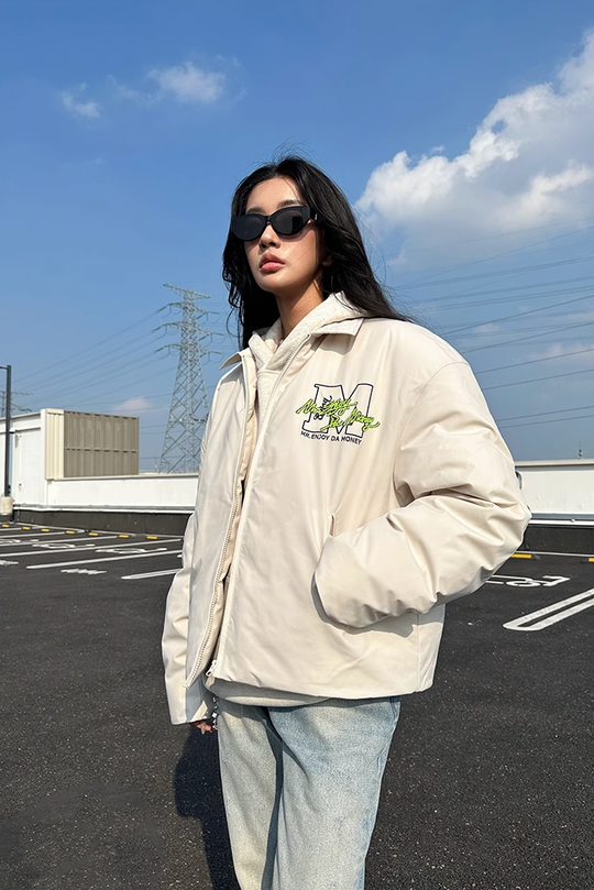 MEDM 3D Embroidery Down Jacket