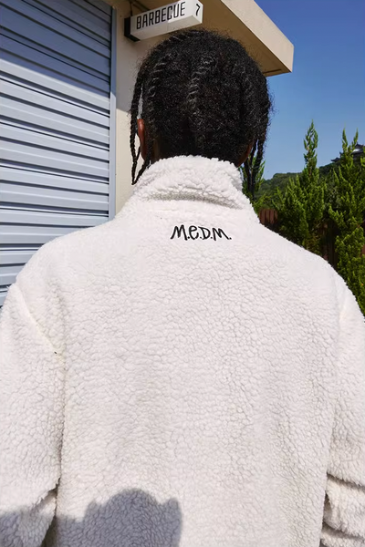 MEDM Logo Sherpa Fleece Jacket