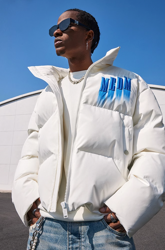 MEDM Neon Phantom 3D Embroidery Down Jacket