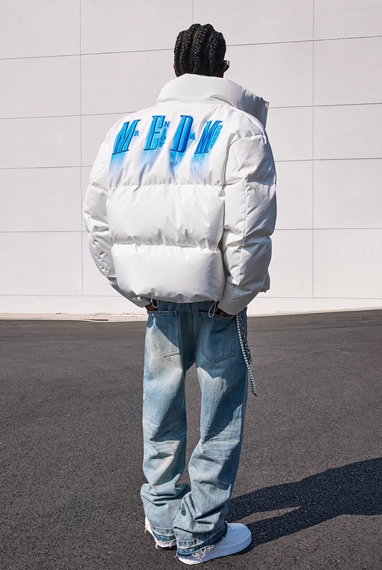 MEDM Neon Phantom 3D Embroidery Down Jacket