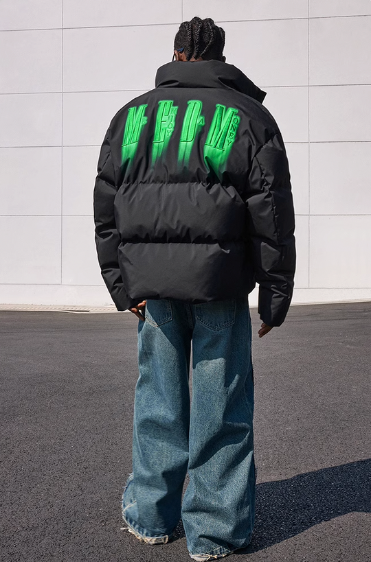 MEDM Neon Phantom 3D Embroidery Down Jacket
