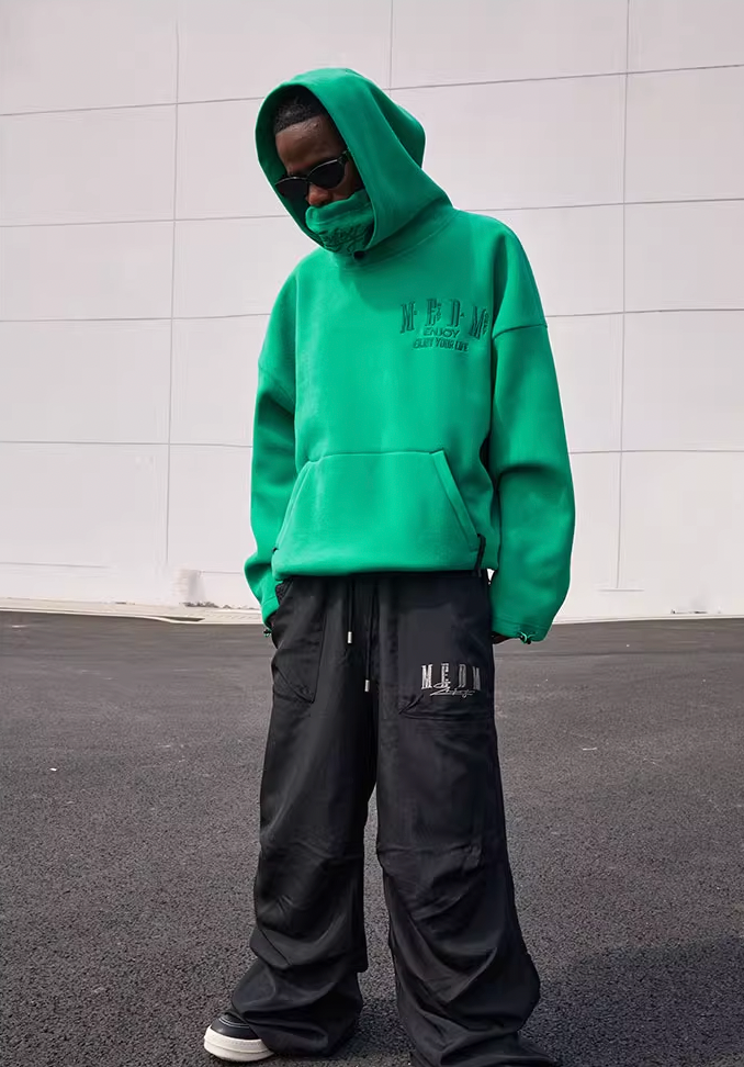 MEDM Rocker Fleece Mask Fleece Hoodie