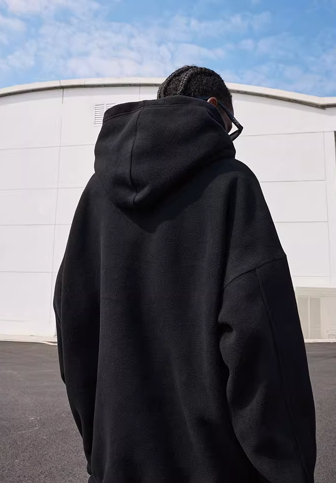 MEDM Rocker Fleece Mask Fleece Hoodie