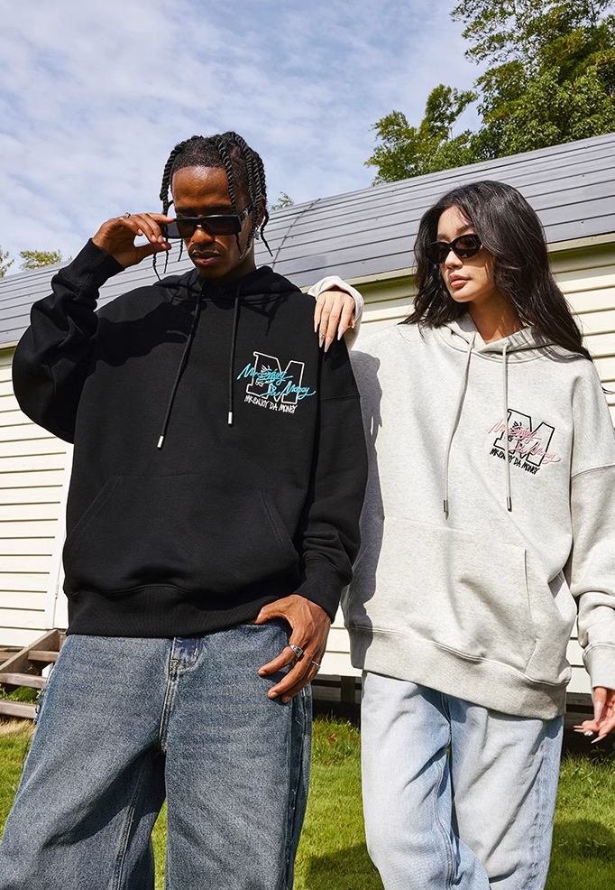 MEDM Basic 3D Embroidery Hoodie