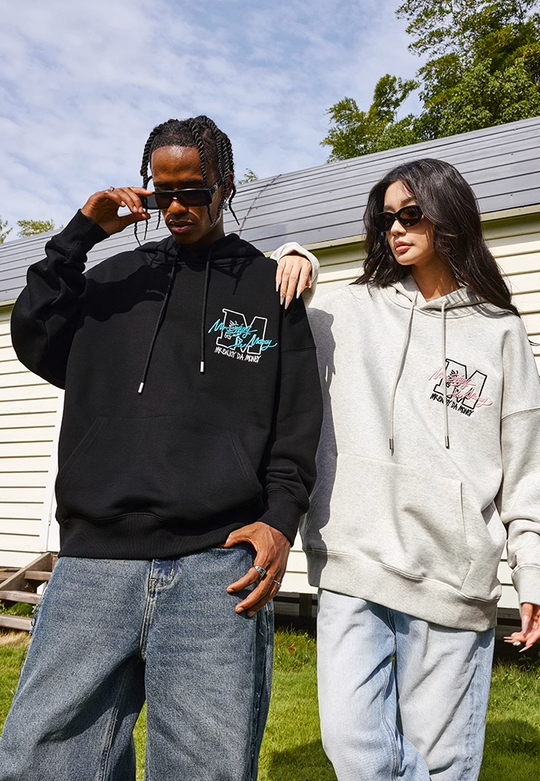 MEDM Basic 3D Embroidery Hoodie