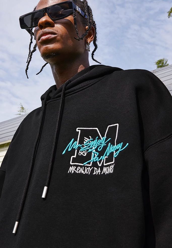 MEDM Basic 3D Embroidery Hoodie