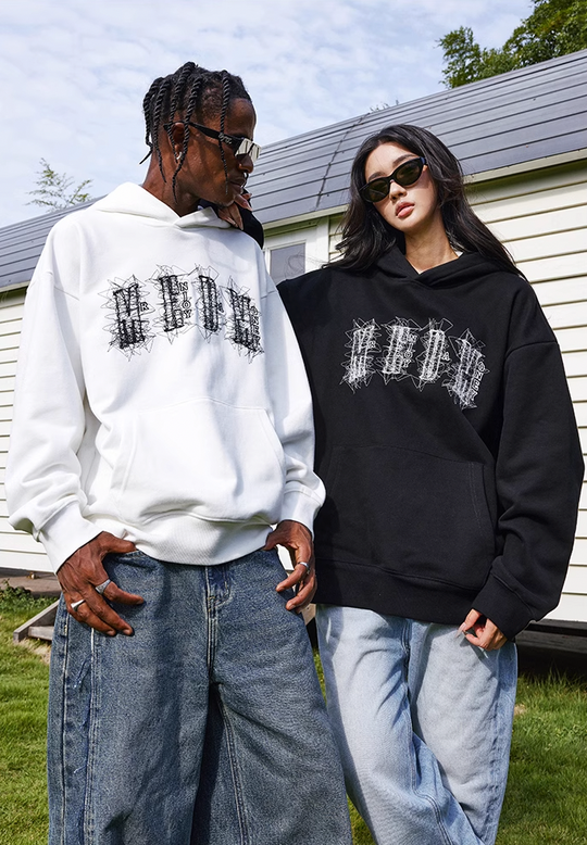 MEDM Hook Line Logo Hoodie