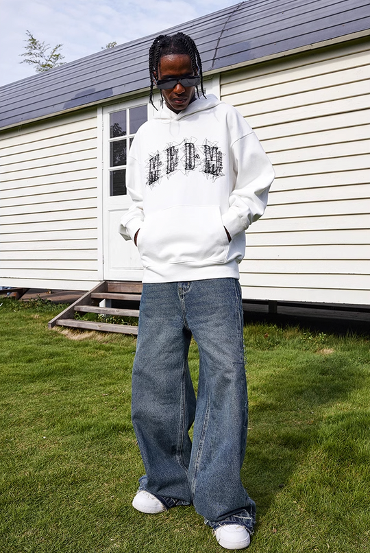 MEDM Hook Line Logo Hoodie