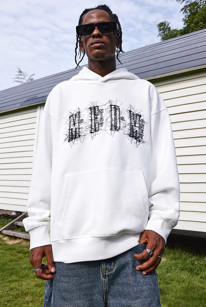 MEDM Hook Line Logo Hoodie