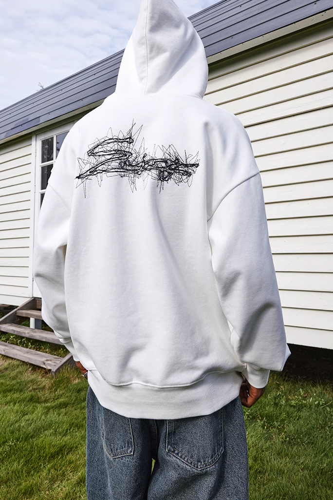 MEDM Hook Line Logo Hoodie