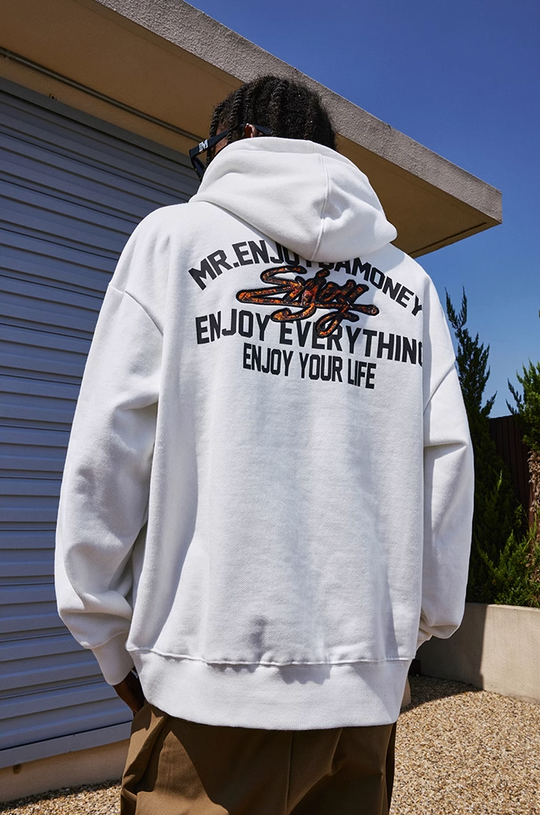 MEDM Leaf Camouflage Patch Embroidery Hoodie