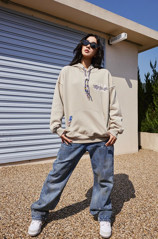 MEDM M Buckle Braided Rope Hoodie