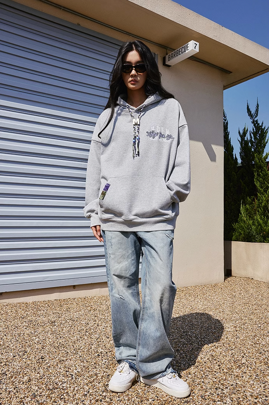 MEDM M Buckle Braided Rope Hoodie