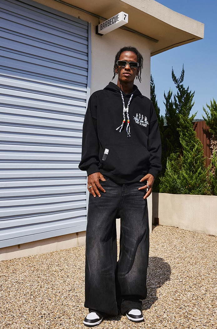 MEDM M Buckle Braided Rope Hoodie