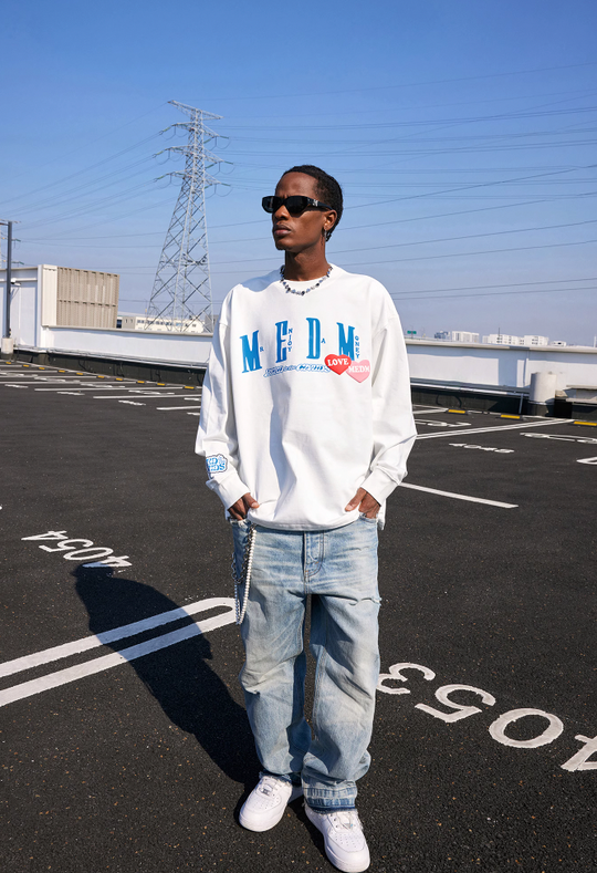 MEDM 88rising Printed Long Sleeved Tee