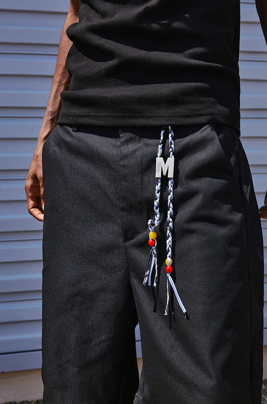 MEDM Basic M Buckle Pants