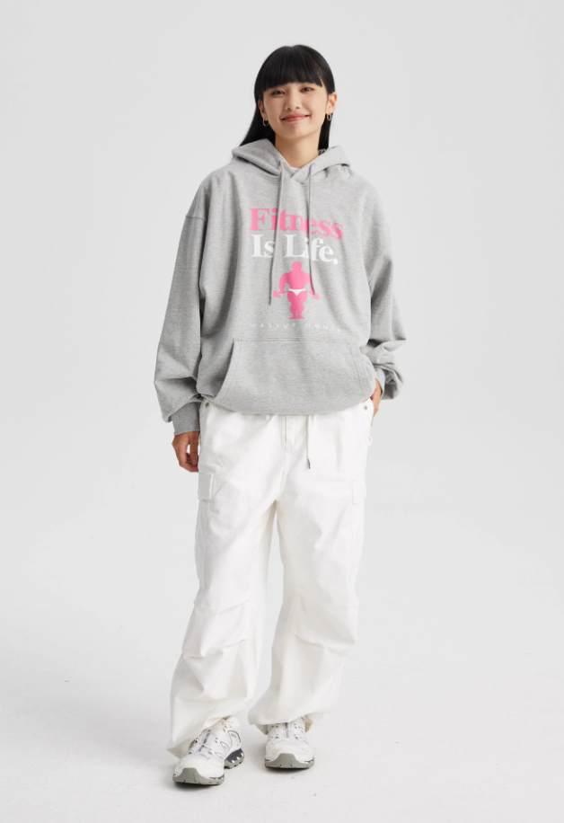 Wassup House LIFE printed Hoodie