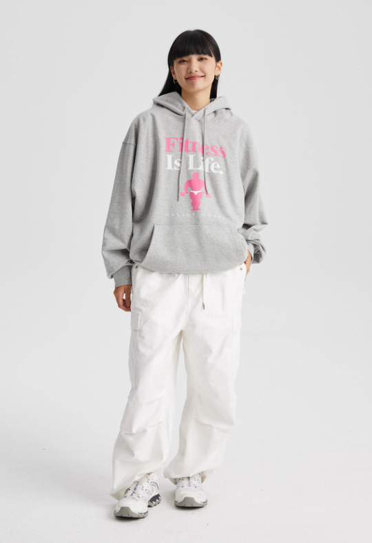 Wassup House LIFE printed Hoodie