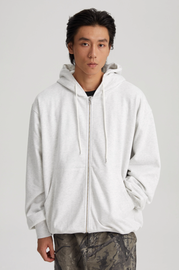 Wassup House 3D Embossed Zipper Hoodie