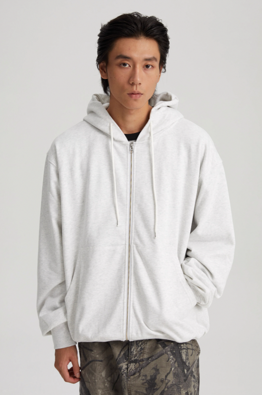 Wassup House 3D Embossed Zipper Hoodie