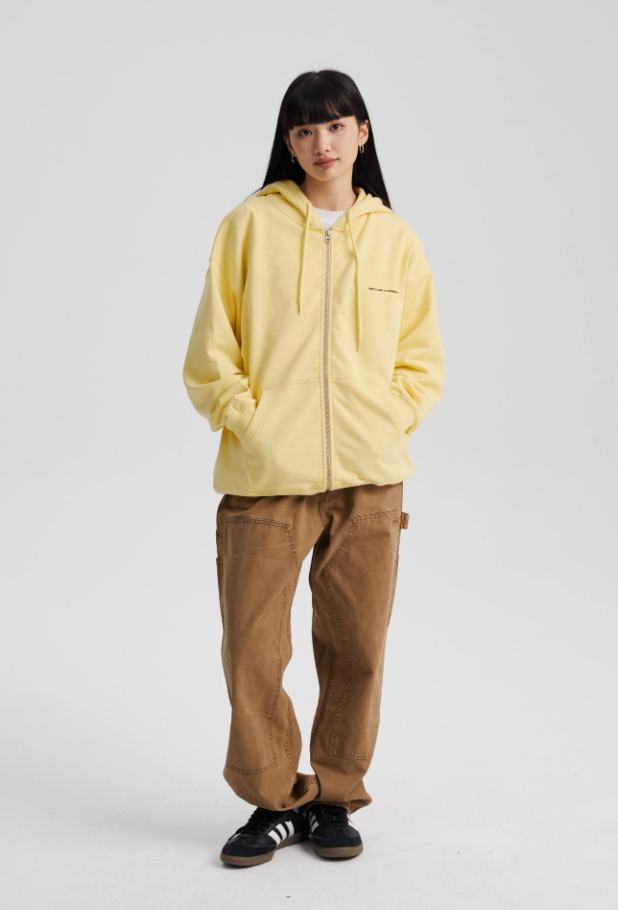 Wassup House 3D Embossed Zipper Hoodie