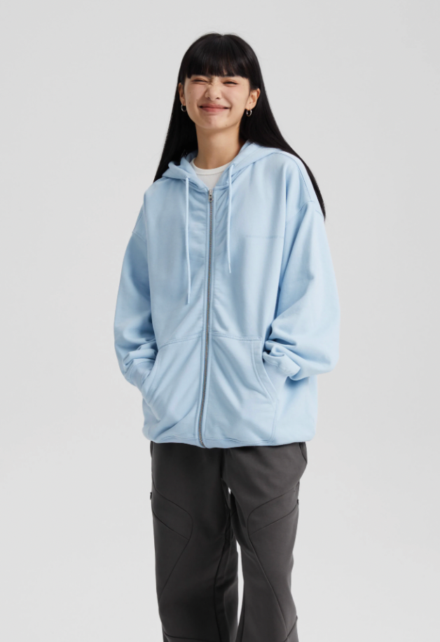 Wassup House 3D Embossed Zipper Hoodie