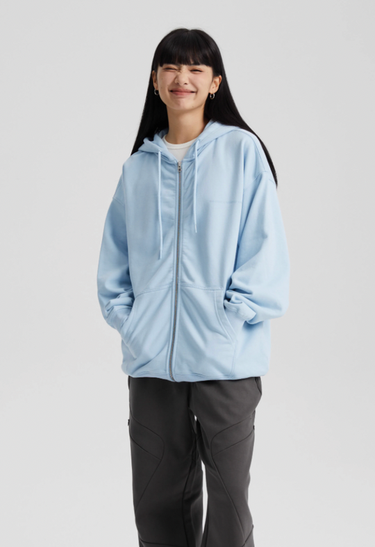 Wassup House 3D Embossed Zipper Hoodie