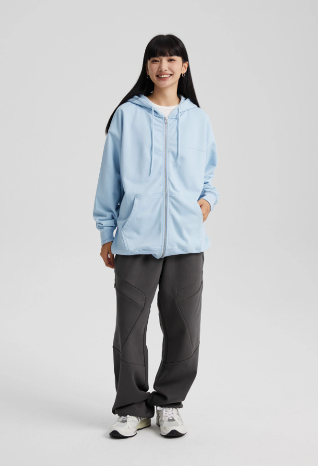 Wassup House 3D Embossed Zipper Hoodie