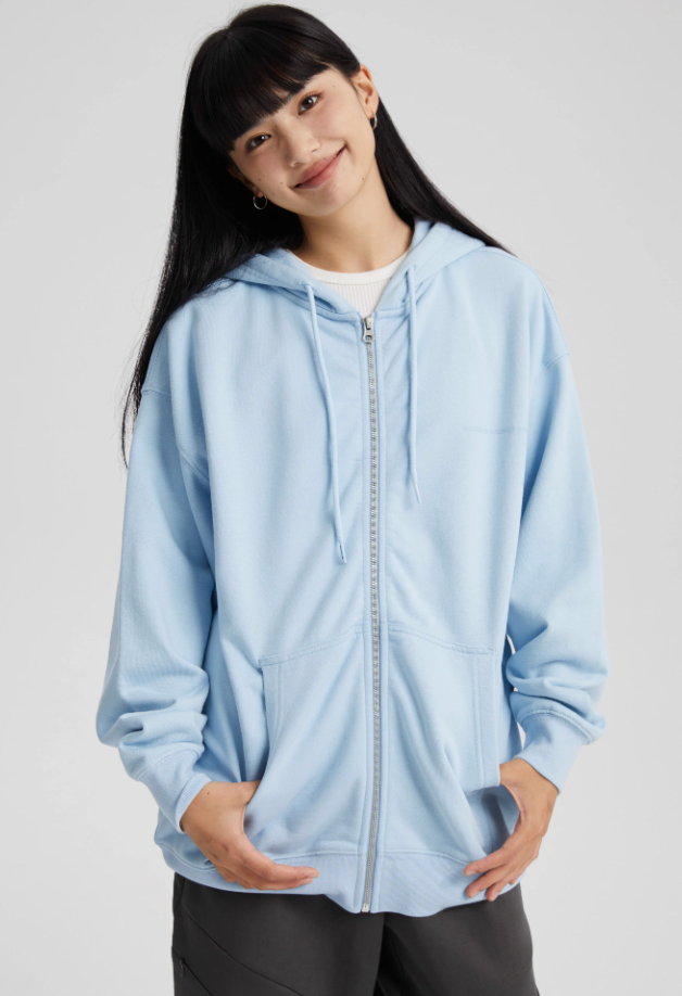 Wassup House 3D Embossed Zipper Hoodie