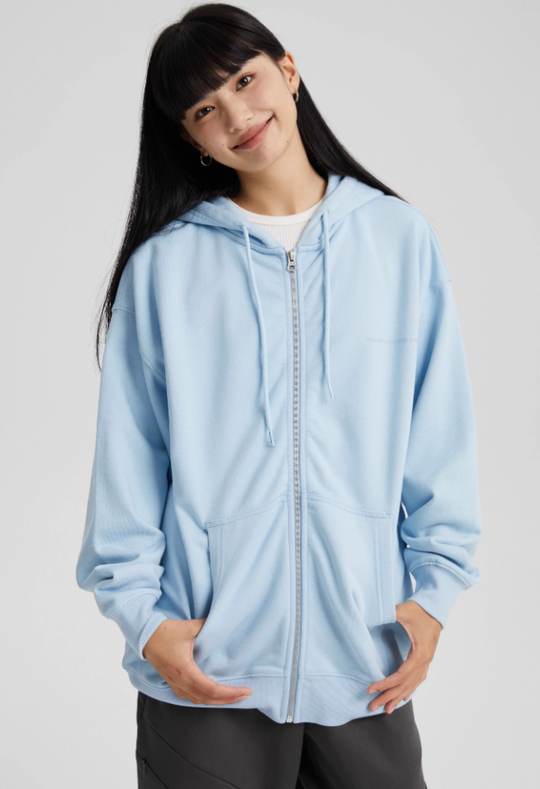 Wassup House 3D Embossed Zipper Hoodie