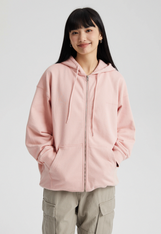 Wassup House 3D Embossed Zipper Hoodie