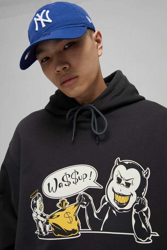 Wassup House Money Bag Print Hoodie