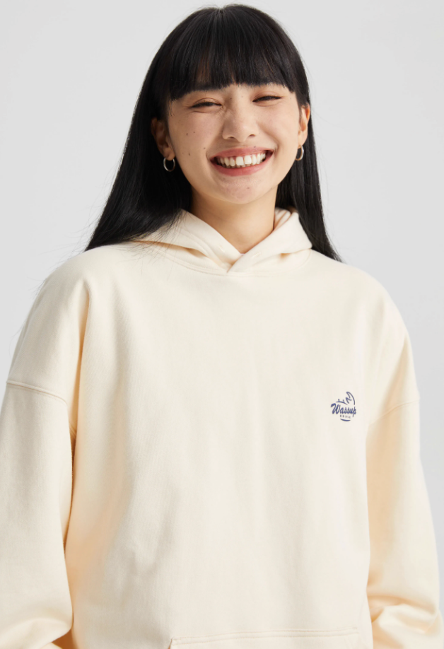 Wassup House Crab Graffiti Word Foam Print Hoodie